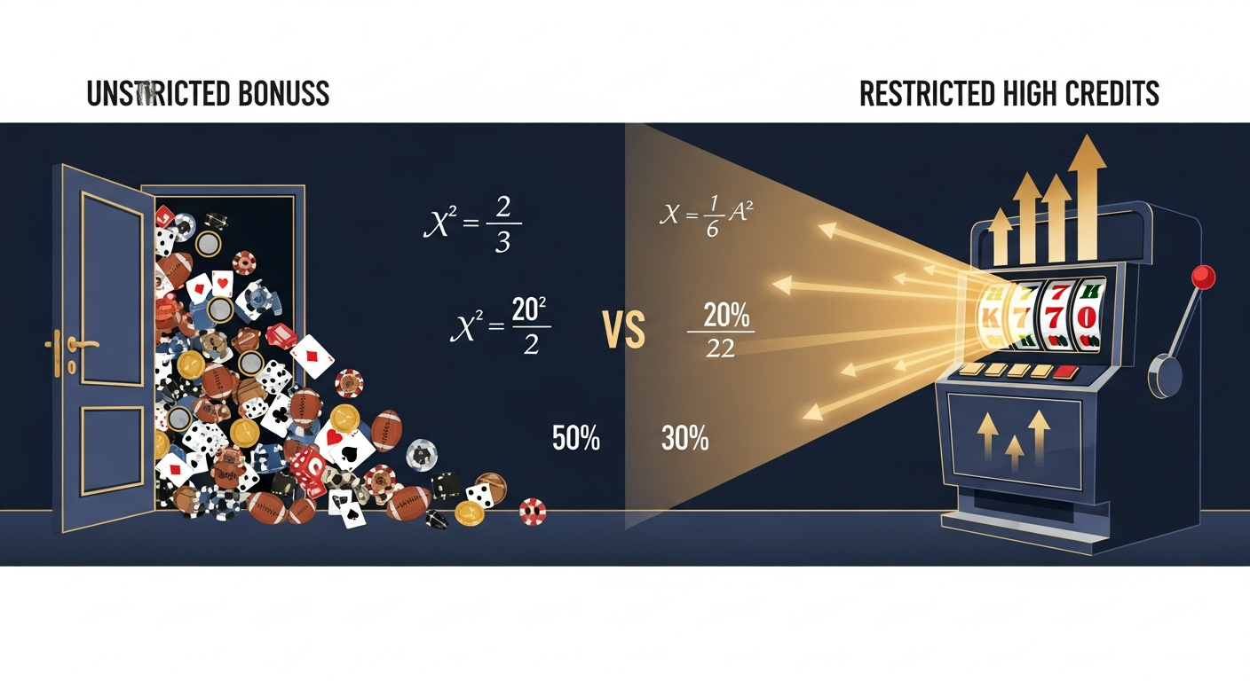 Decoding The Free Slot Credit Paradox Why Restricted Bonuses Offer 40 More Value 1769320988 - Banner