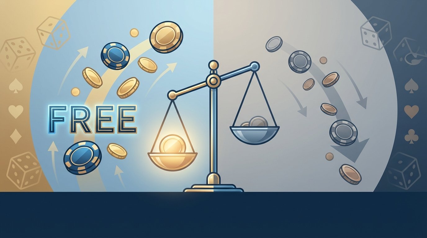 Free Credit Online Casino Economics Reality - Banner